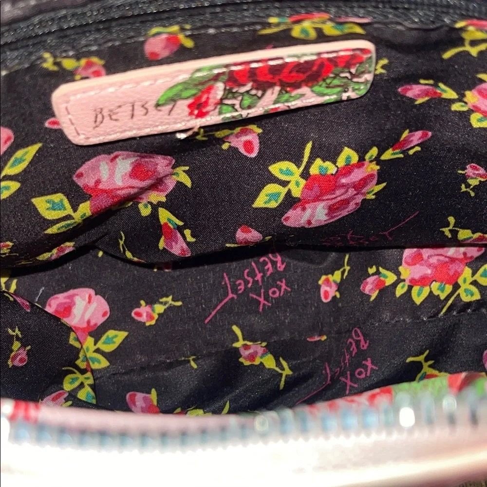 Betsey johnson big bow Floral Print Women's Bag
